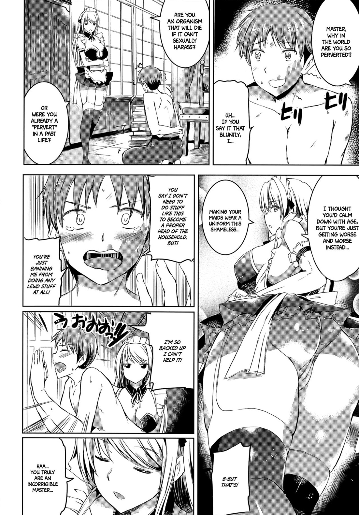 Hentai Manga Comic-The Young Lady's Maid Situation-Chapter 2-6